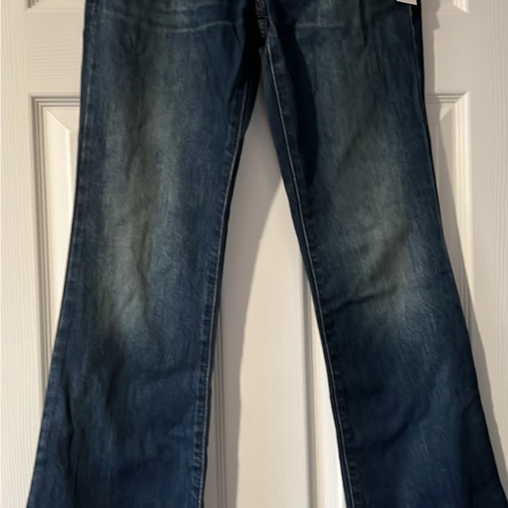 PacSun Dark Blue low rise bootleg flare Jeans women’s size 22
